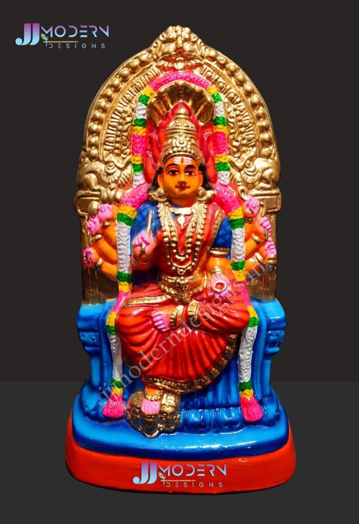 Samayapuram Amman 13 Inch (P/M) - Navarathri Golu Dolls Online Shopping ...