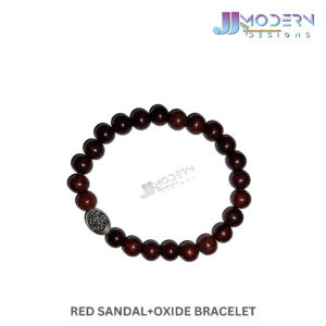 Red Sandal Oxide Bracelet